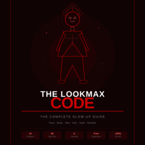 LOOKMAXING: The Complete Glow-Up Guide Subtitle: From Invisible to Unmissable — For Ages 16–25